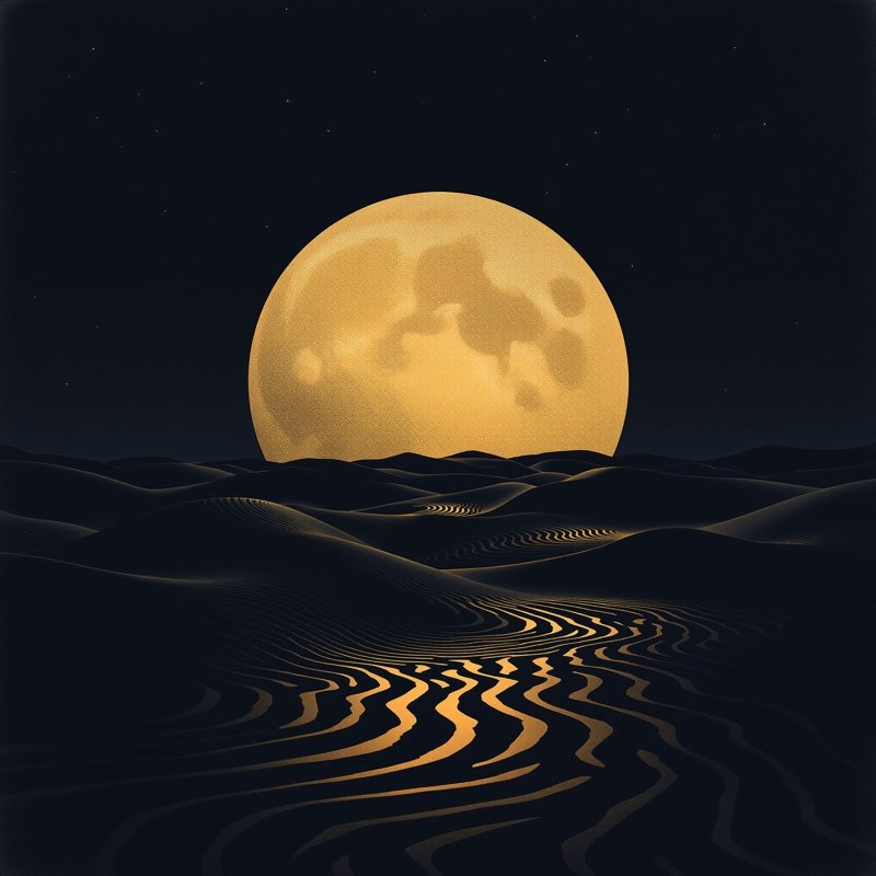 《沙丘》主题曲《阿拉基斯之梦(Dream of Arrakis)》封面